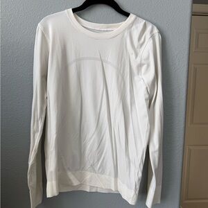 Lululemon White Long Sleeve Shirt
